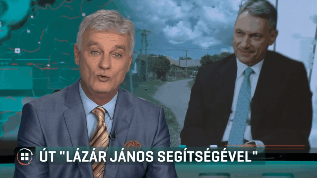 RTL found evidence that Janó Lézer personally took part in the renovation of the road leading to the house named after the teenage son, in the sack village in Zemplén
