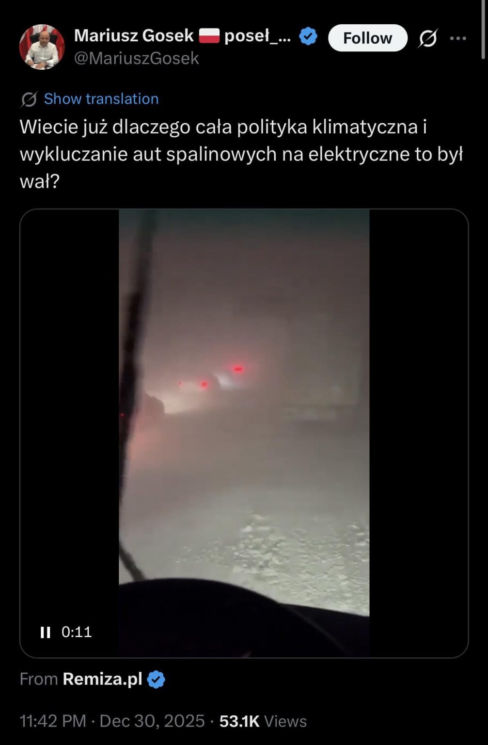 The Polish right and electric cars