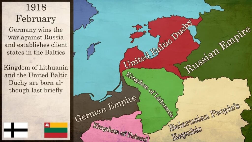 Territorial evolution of Lithuania and the Baltic states (1918-2025)