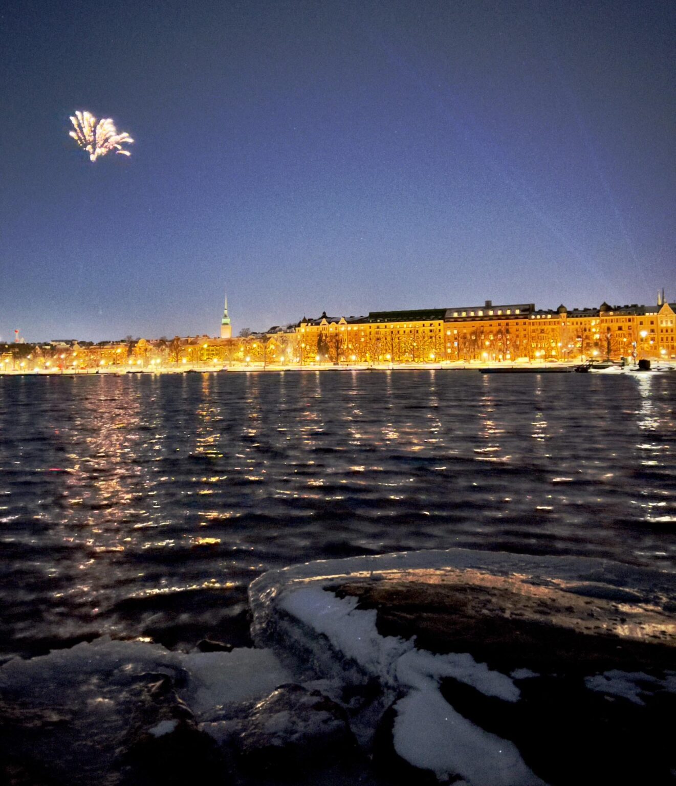 Happy New Year! A view from Uunisaari, Helsinki🎉