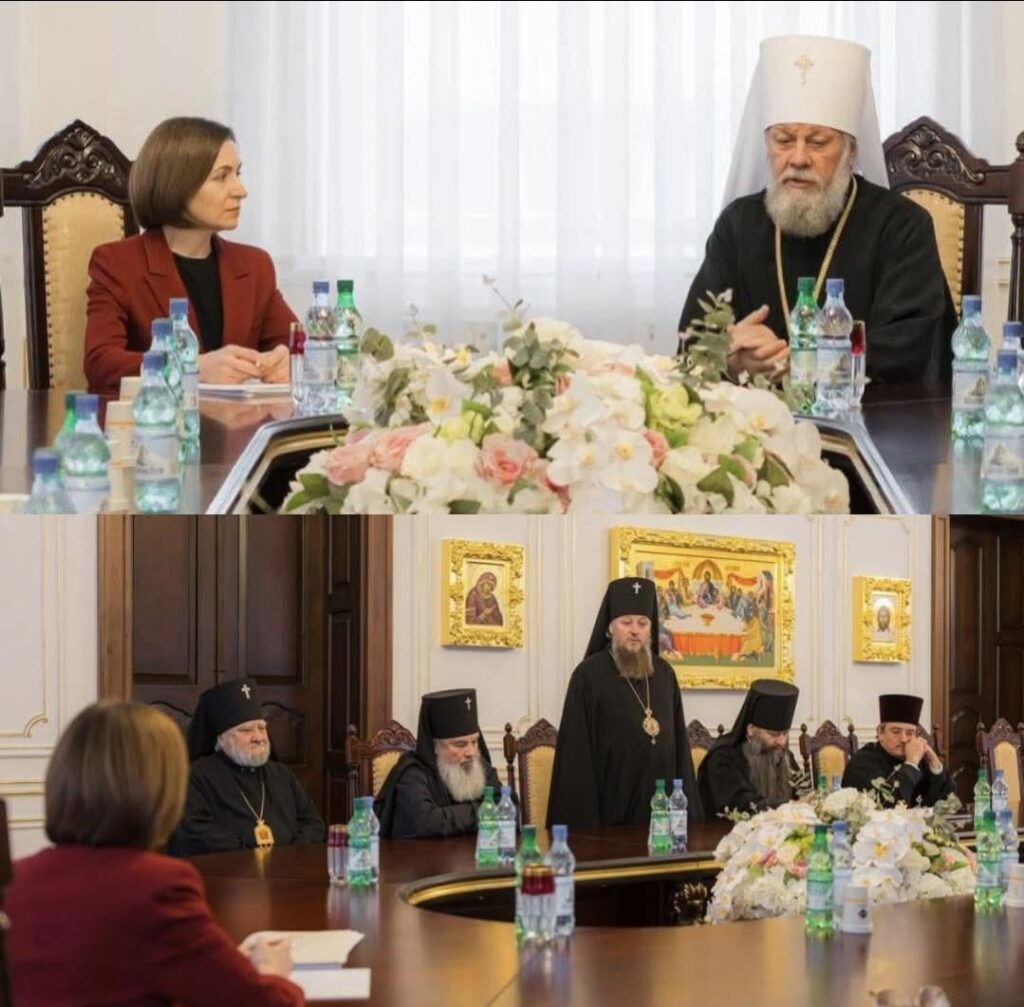 Ukraine bans the Church that was affiliated with the Moscow Patriarchate, although it proclaimed its independence from the Russians in 2022. Meanwhile Moldova: