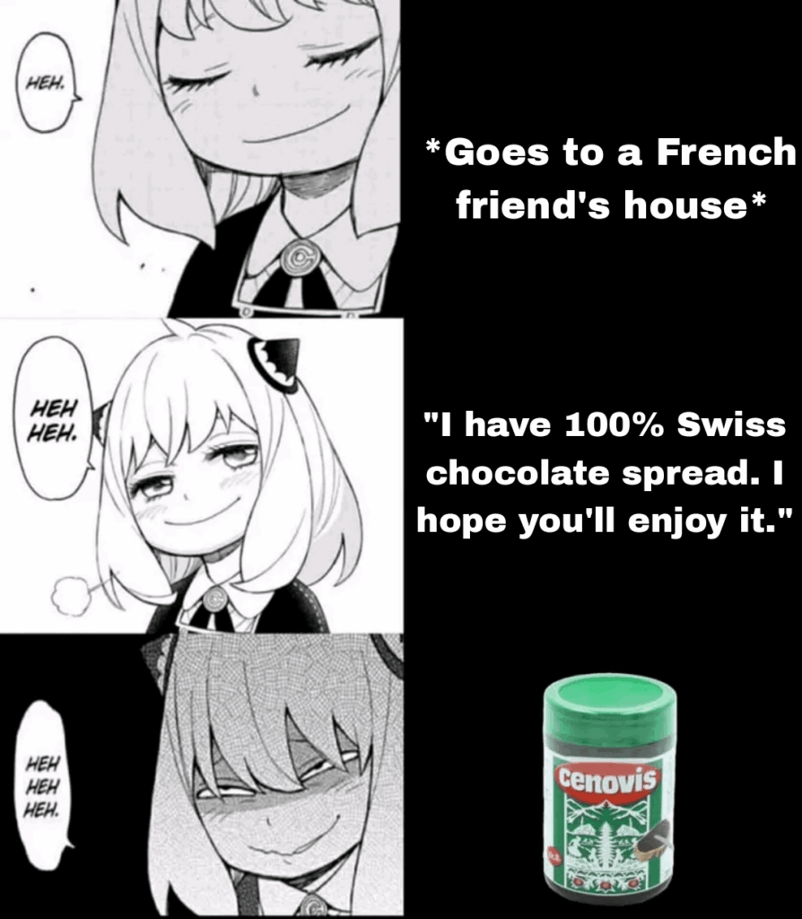 British 🤝 Swiss 🤝 Australians