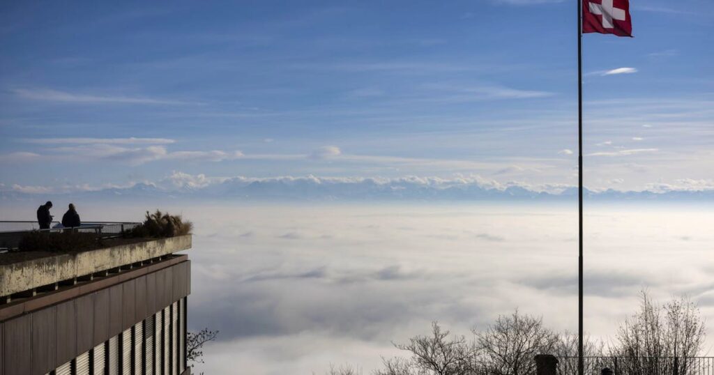 Fog is becoming rarer in Switzerland Fog is becoming rarer in Switzerland