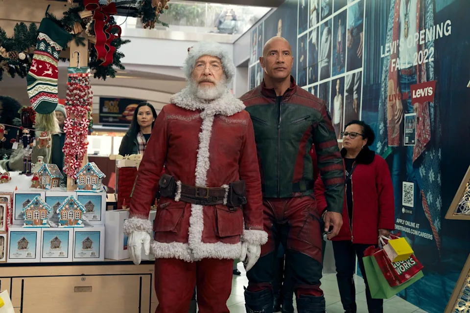 dwayne johnson, j k simmons, red one