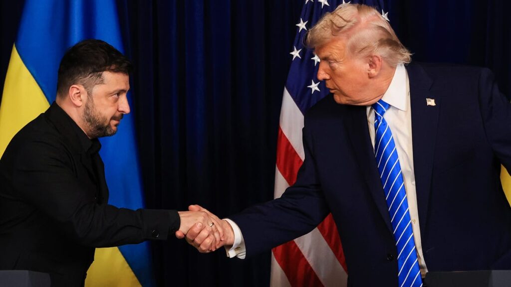 Trump and Zelenskyy say peace deal is close, but issues remain