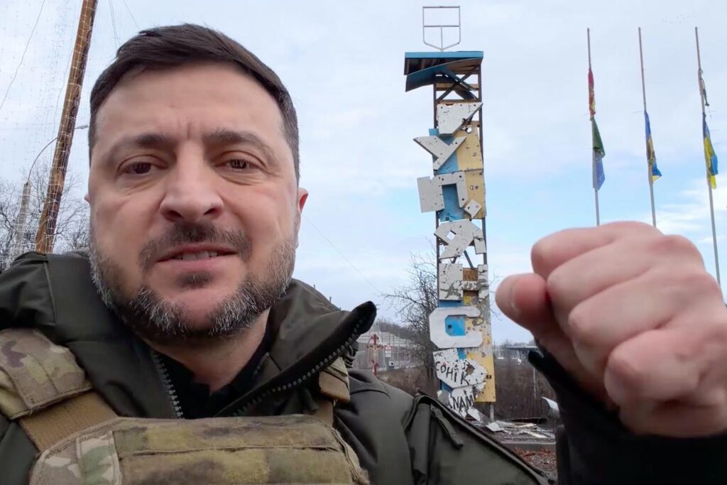 The Ukrainian army recaptures part of the city of Kupiansk