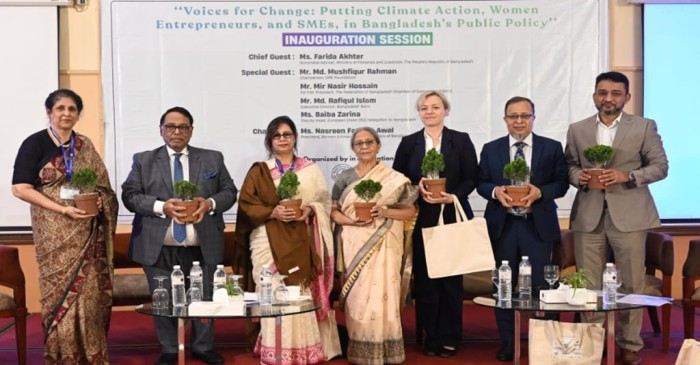 New Age | Farida urges extra climate funding for women entrepreneurs New Age | Farida urges extra climate funding for women entrepreneurs