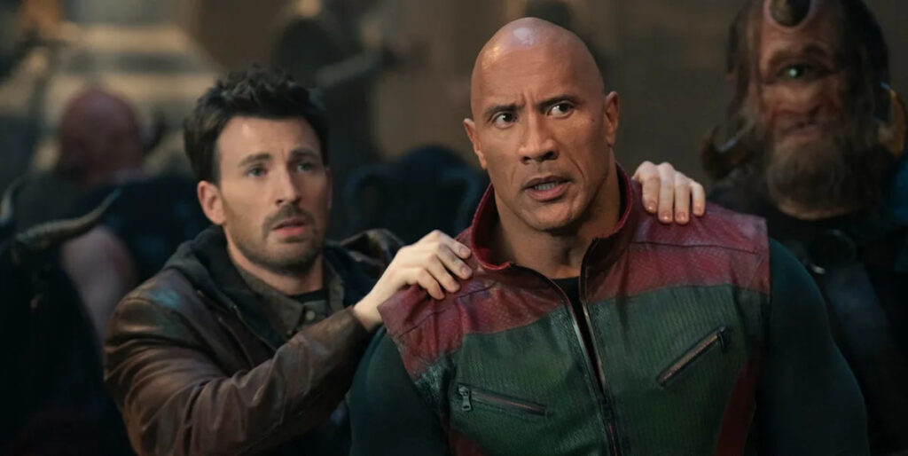 Chris Evans and Dwayne Johnson's Christmas movie that's "pure entertainment" premieres on TV tonight