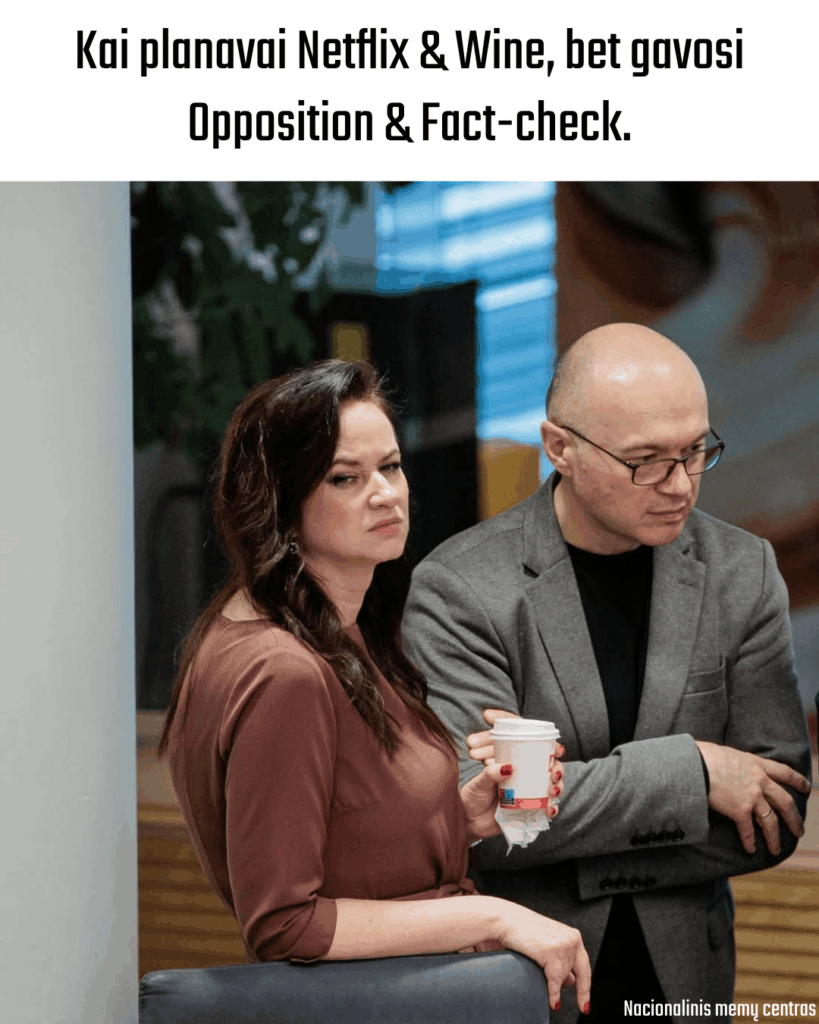 When the evening itself decides to become a political education.