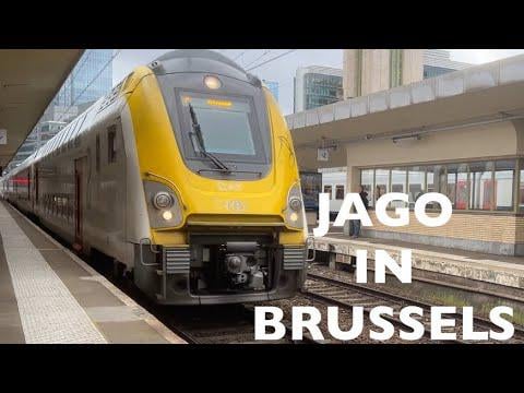 Jago Hazzard in Belgium: "I Rode a Double Decker Train! And went to Brussels, I guess."
