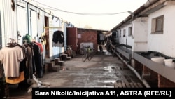 The accommodation facilities for workers building the Linglong factory in Serbia had raised concerns before the plant even opened. (file photo)