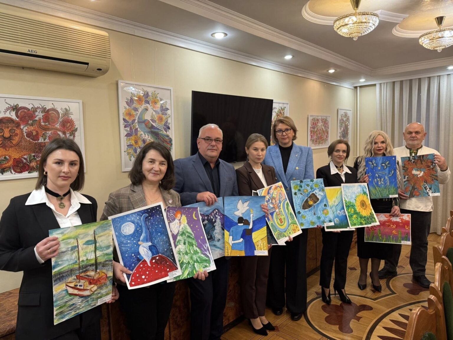 Children against War exhibition inaugurated at Embassy of Ukraine in Moldova