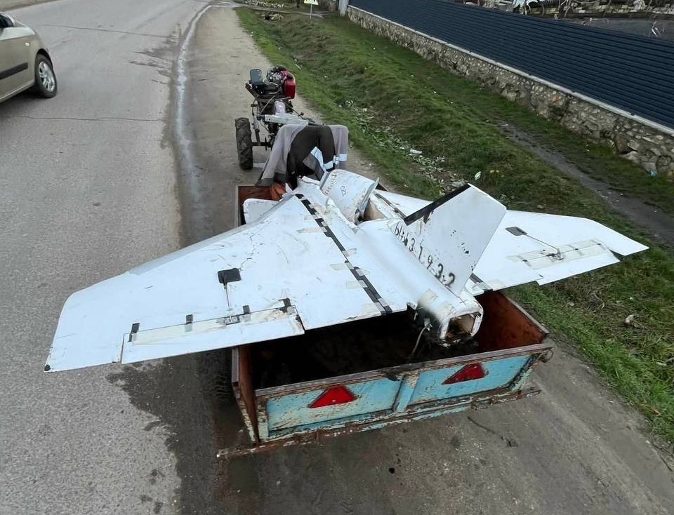 Drone identified in north Moldova district of Gerbera type; police say drone does not contain explosives, poses no threat to public safety
