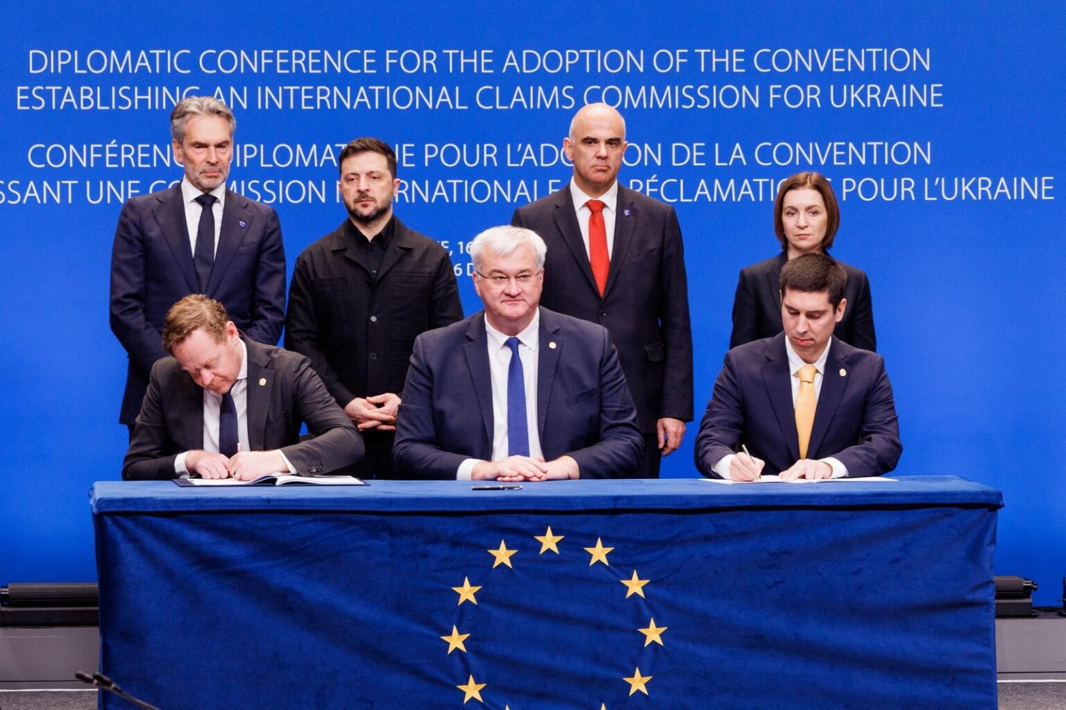 Moldova signed Convention on establishment of International Claims Commission for Ukraine