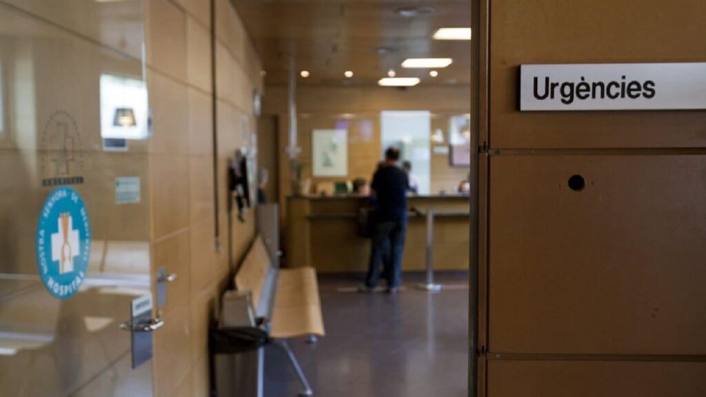 The police and SAAS are investigating the death of a baby in the hospital's Emergency Department