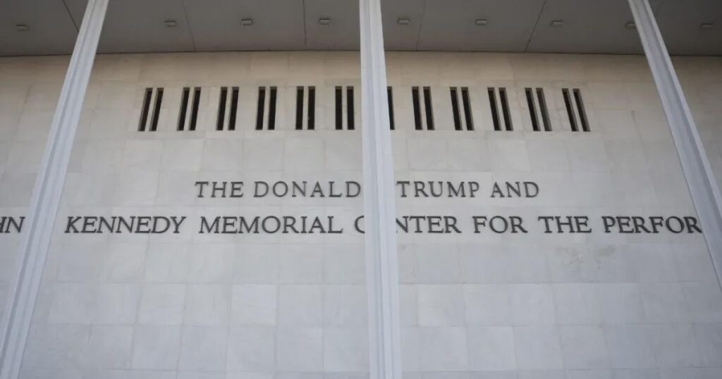 One by one, the artists cancel their performances in the cultural center renamed because of Trump