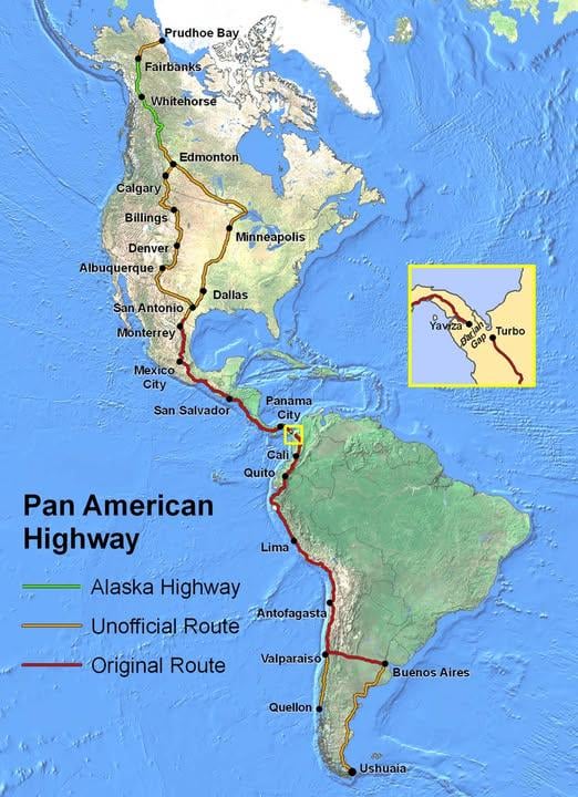 The Pan American Highway: The Longest Road In The World