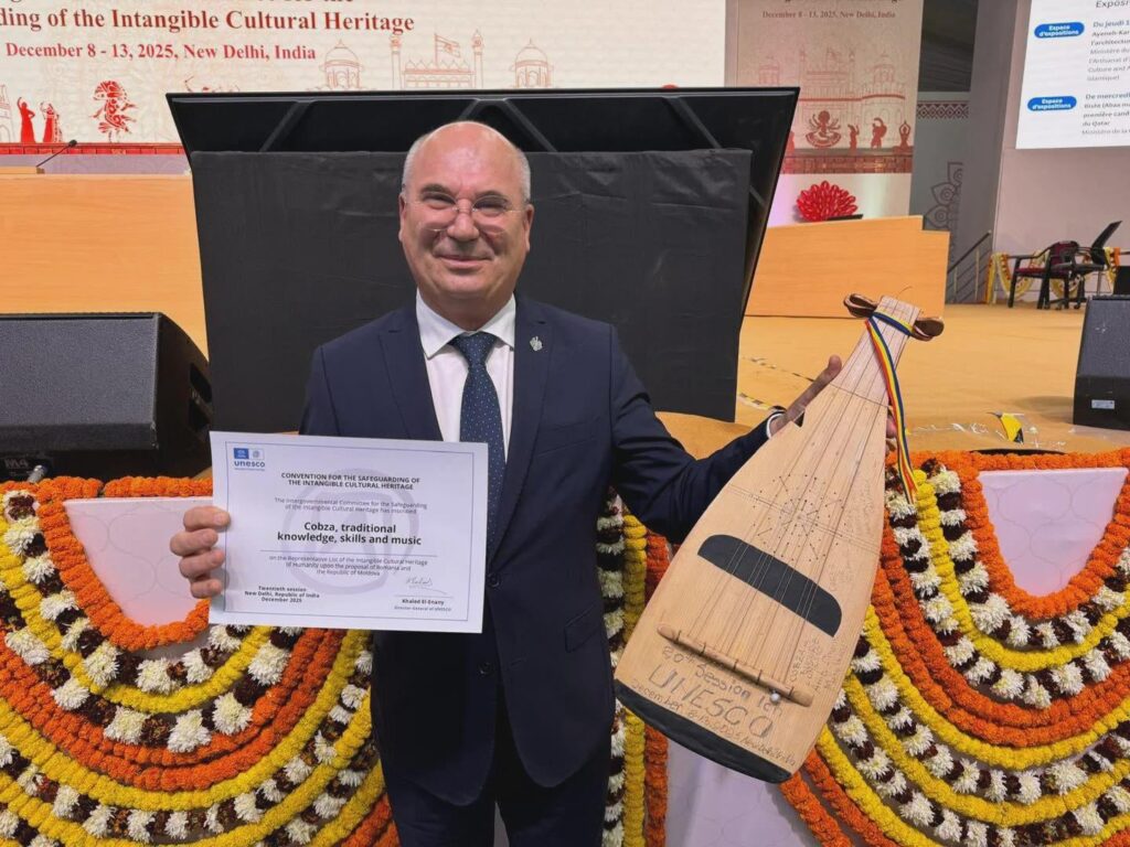 Cobza validated by UNESCO