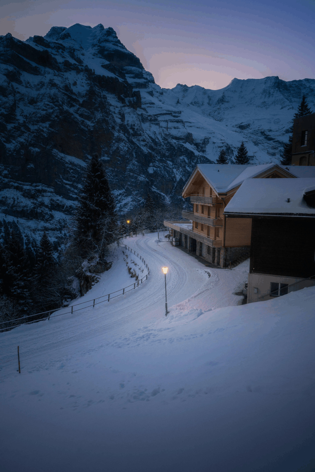 A calm walk in Switzerland