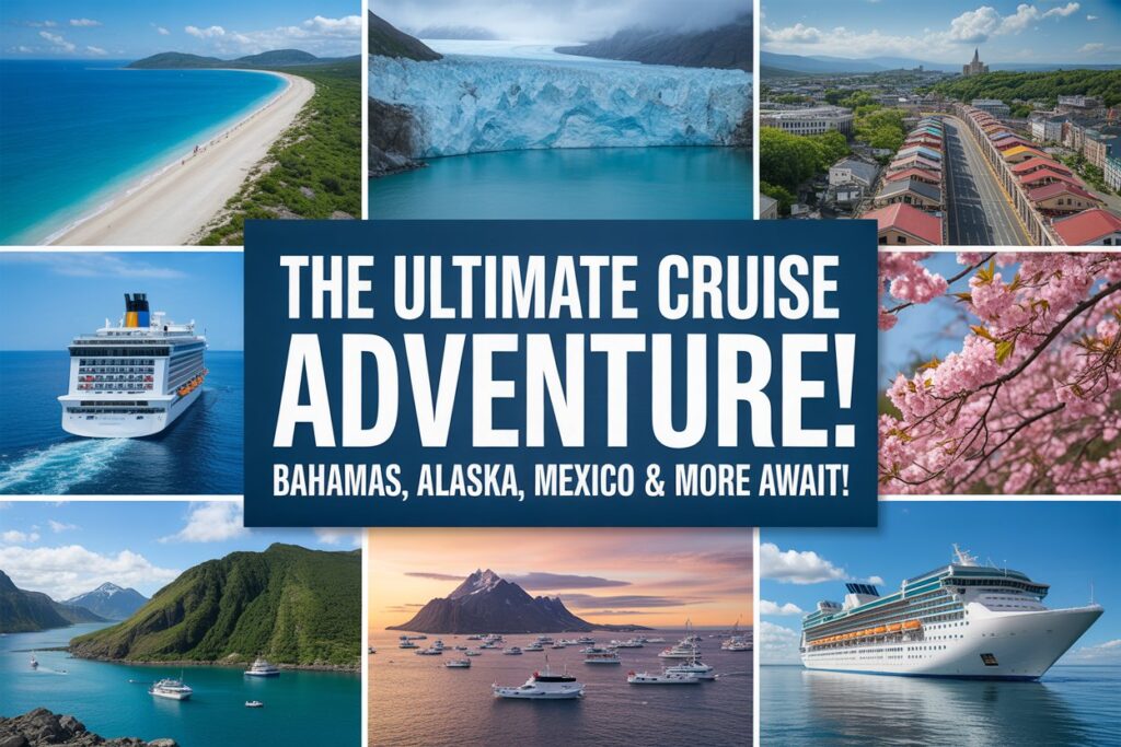 Bahamas Joins Mexico, Japan, Norway, Denmark and More Countries Around the World Boosting Tourism Economy as Americans Tendency to Take Cruises for Next Year, New Research Shows More Than You Know A large cruise ship at sea with passengers enjoying the panoramic views of the mediterranean coastline, showcasing the mix of adventure and relaxation.