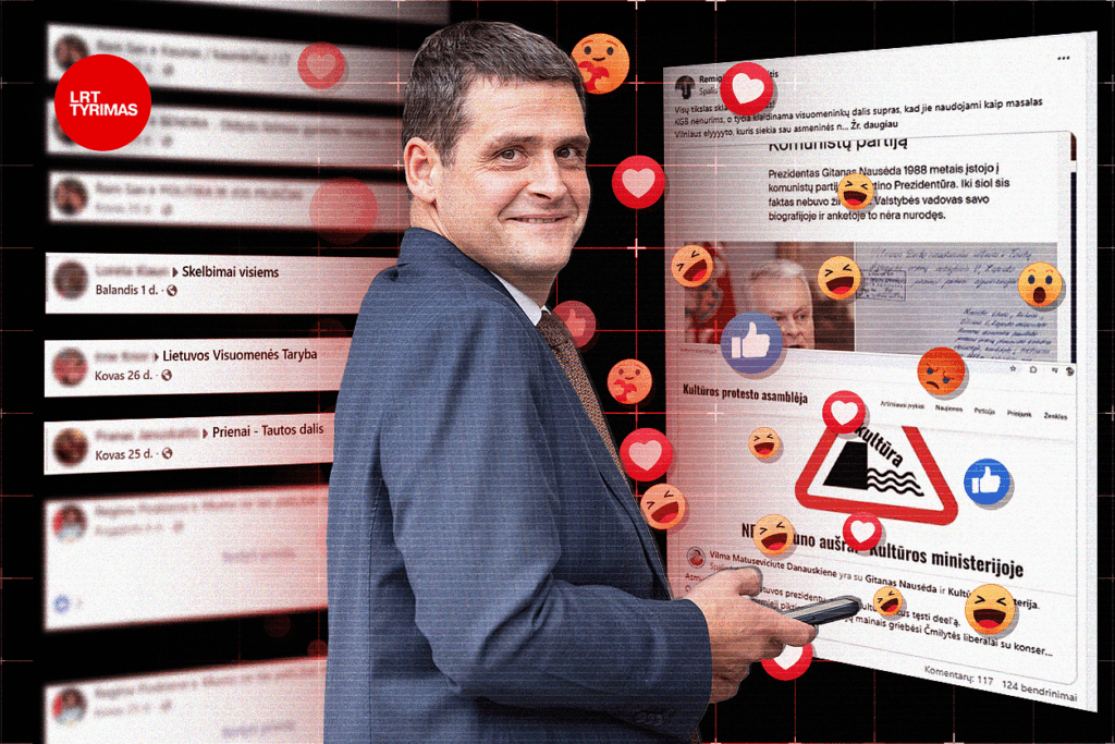 LRT study. Virtual army of Žemaitaitis: experts talk about information attack