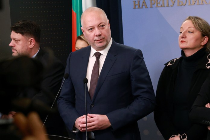 Bulgarian Prime Minister Rosen Zhelyazkov.