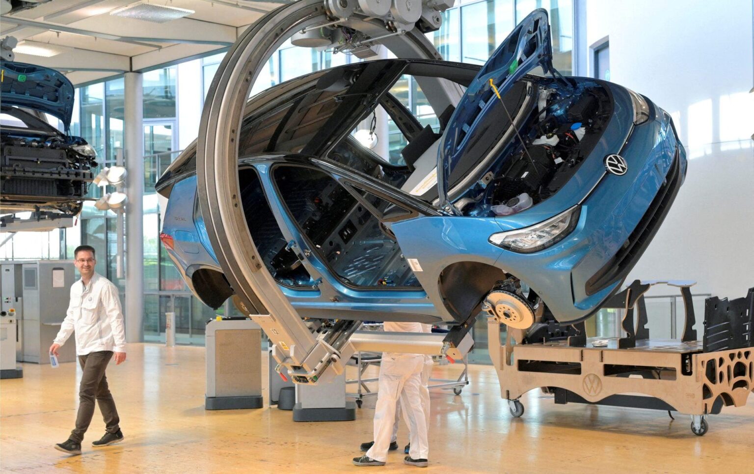 Volkswagen: Lockdown on a production line in Germany for the first time in its 88-year history