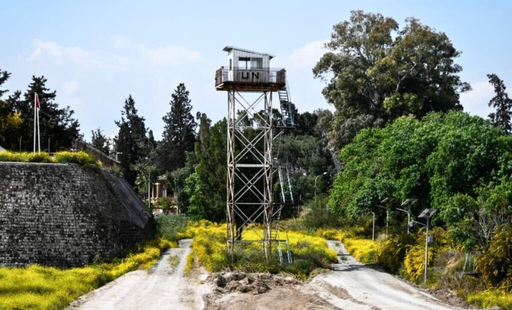 What Really Lies Behind Cyprus’s Mysterious “Green Line”? Abandoned United Nations Observation Tower On The “green Line” In Nicosia, Cyprus