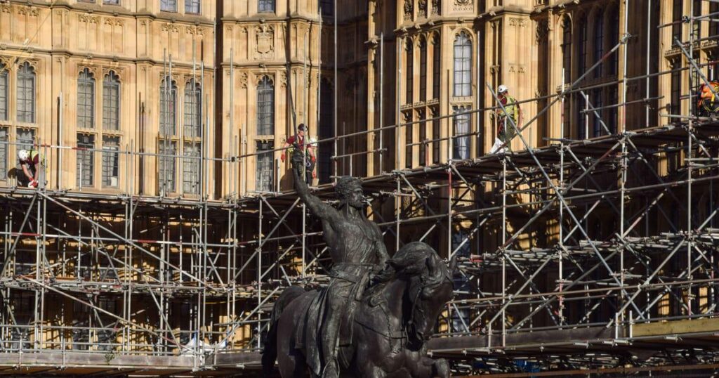 MPs quitting UK parliament for restoration ‘would cost £15B’
