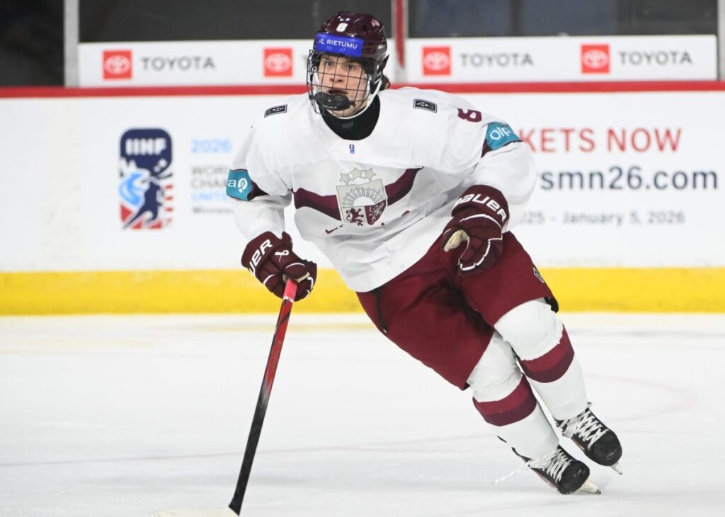 2026 IIHF WORLD JUNIOR CHAMPIONSHIP GUIDE – LATVIA– Team Preview, Key Players and Draft Eligible Profiles 2026 IIHF WORLD JUNIOR CHAMPIONSHIP GUIDE – LATVIA– Team Preview, Key Players and Draft Eligible Profiles
