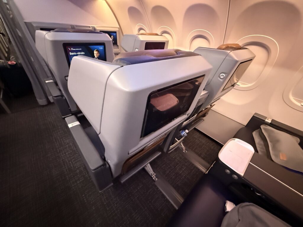 PE cabin on the AA A321XLR