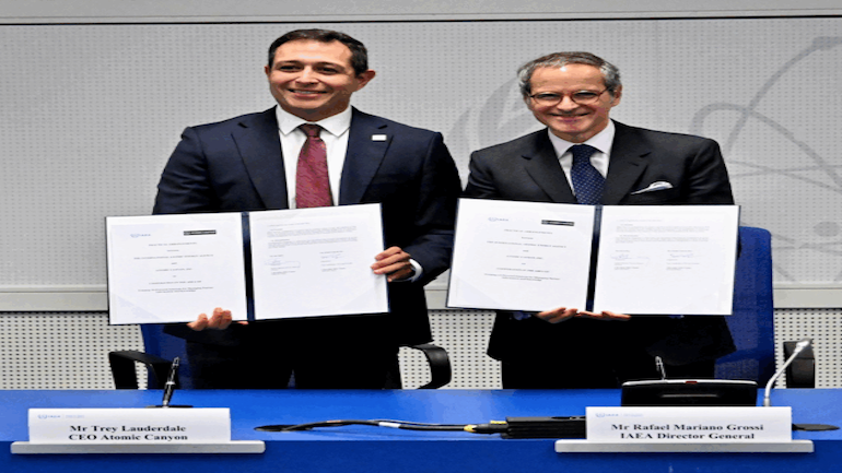 Atomic Canyon inks AI deal with IAEA