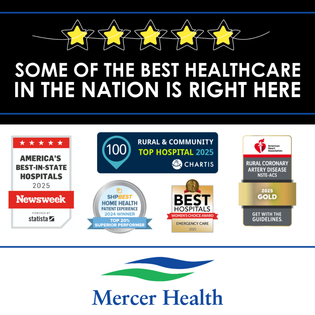 Mercer Health Earns National Recognitions for Excellence in Patient Care