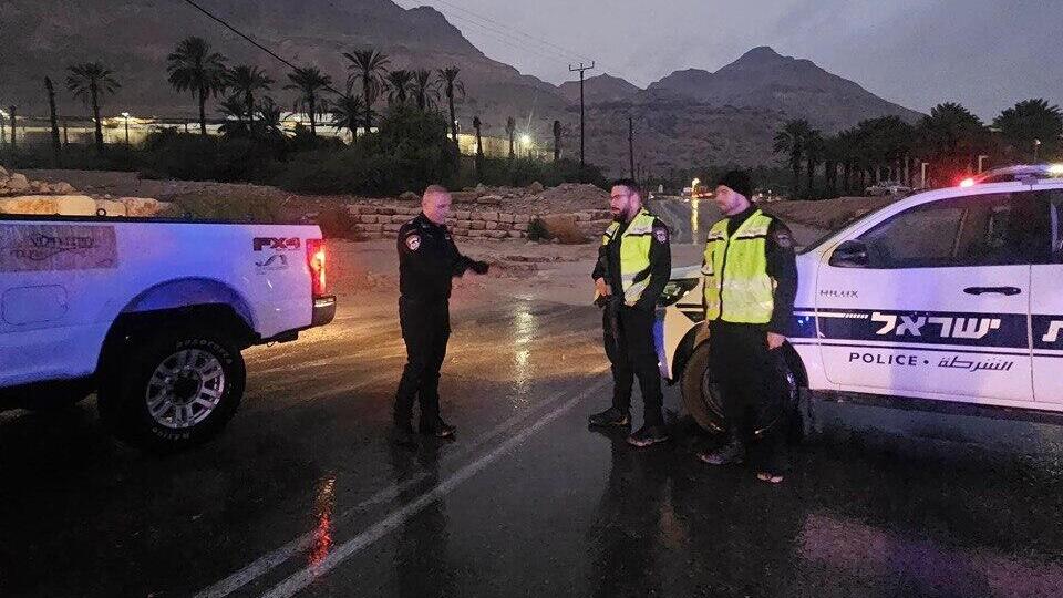 גשר צאלים וכביש 90 באיזור מלונות ים המלח