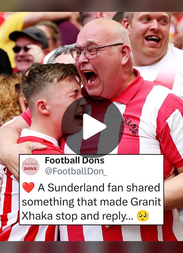 Swiss footballer Granit Xhaka shows heart beyond the pitch