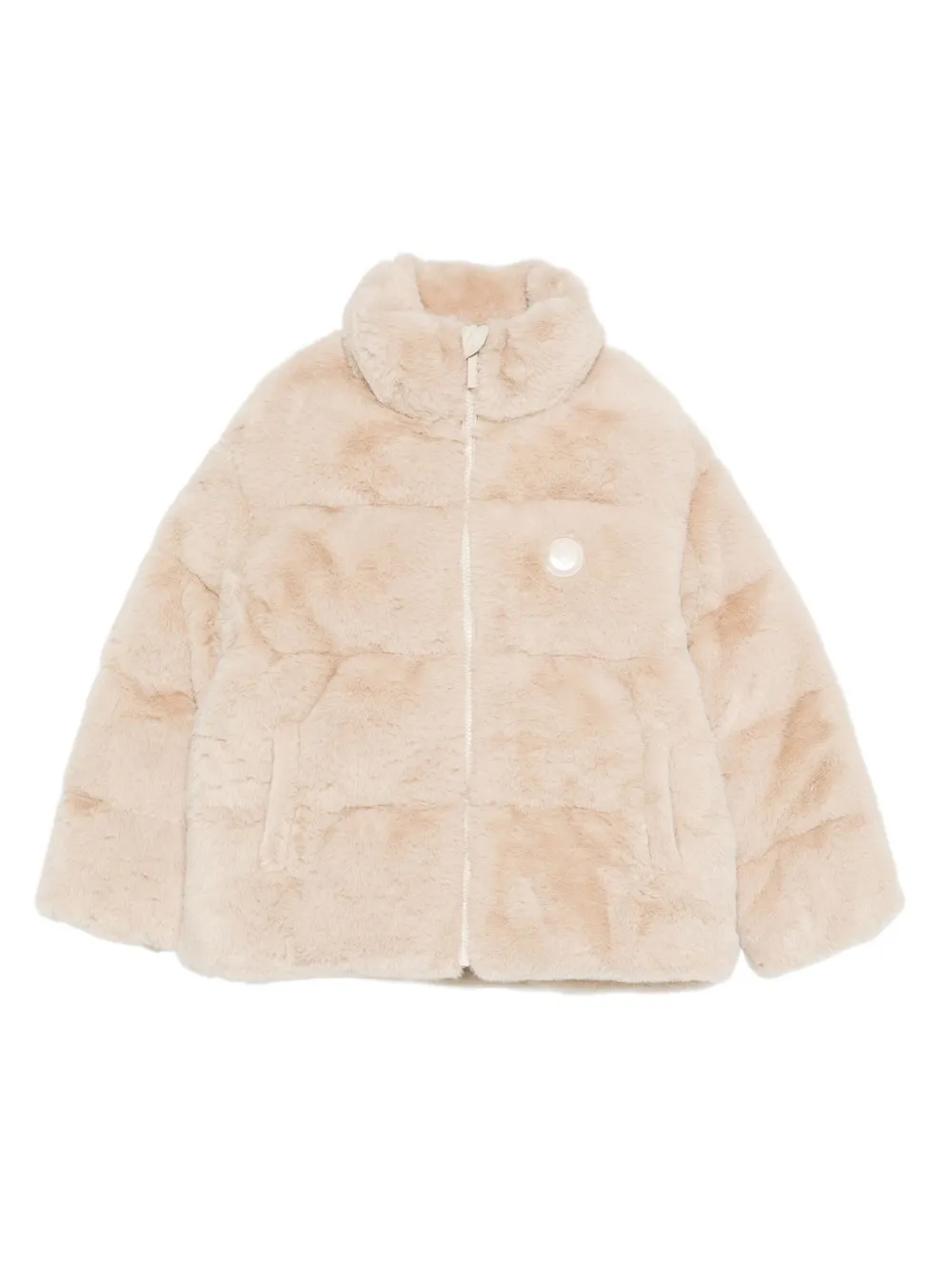 Emporio Armani Kids Quilted Zip-Fastening Jacket | 4 Yrs