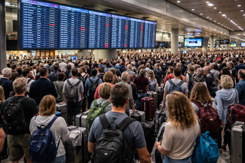 Netherlands, UK, France, Belgium and Norway Faces Travel Disruption as Amsterdam Schiphol, London Heathrow, Charles de Gaulle and others Delay 740 and Cancel 43 Flights Impacting British Airways, KLM Flight, Air France and others in Paris, Oslo, Brussels And More