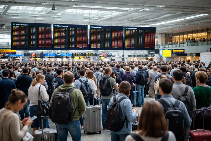 Passengers Stranded in Europe as Spain, UK, France, Norway And Switzerland Delay 852 and Cancel 31 Flights, Impacting KLM, Air France, Scandinavian Airlines and Others in London, Oslo, Zurich, Barcelona And More Passengers Stranded in Europe as Spain, UK, France, Norway And Switzerland Delay 852 and Cancel 31 Flights, Impacting KLM, Air France, Scandinavian Airlines and Others in London, Oslo, Zurich, Barcelona And More