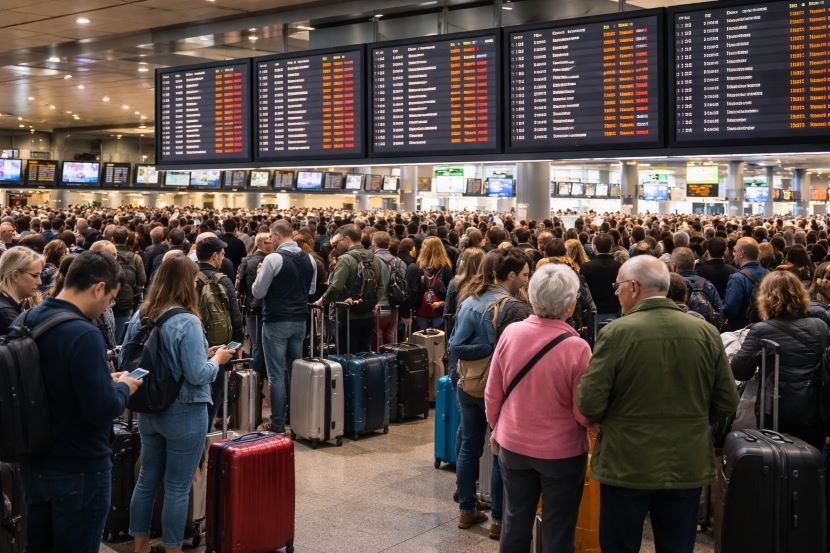 Travel Disruption in Europe as Belgium, Netherlands, Germany, UK, France, Switzerland, Austria, Denmark, Norway, Spain, Portugal, Italy and Poland Delay 4,145 and Cancel 40 Flights, Impacting Brussels Airlines, KLM, Lufthansa CityLine, easyJet and Others in Munich, Amsterdam, Paris, Berlin, Frankfurt And More Travel Disruption in Europe as Belgium, Netherlands, Germany, UK, France, Switzerland, Austria, Denmark, Norway, Spain, Portugal, Italy and Poland Delay 4,145 and Cancel 40 Flights, Impacting Brussels Airlines, KLM, Lufthansa CityLine, easyJet and Others in Munich, Amsterdam, Paris, Berlin, Frankfurt And More