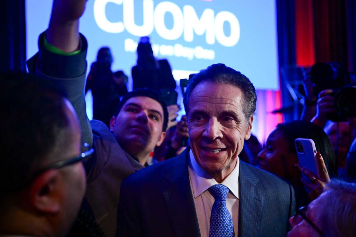 Former Governor Andrew Cuomo.