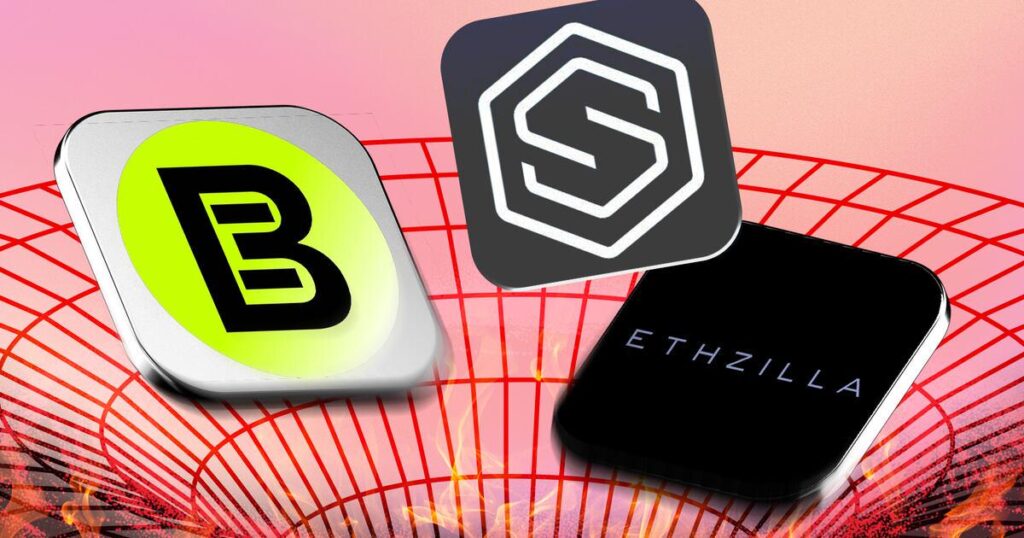 Ethereum treasuries collapse 80% as the trade unwinds