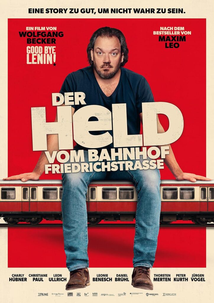 I plan to see the movie Der Held vom Bahnhof Friedrichstrasse today