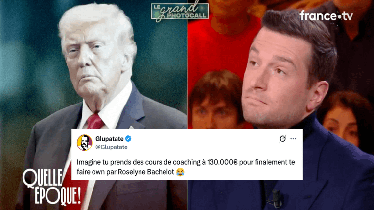 Jordan Bardella gets chained by Roselyne Bachelot