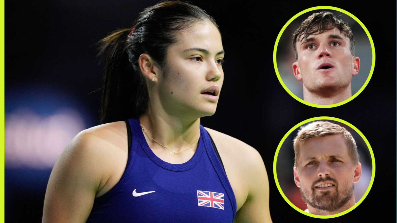 Who are Emma Raducanu's Great Britain team-mates at United Cup after withdrawal of several players?