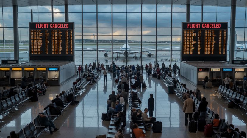 Air france, klm, and british airways face major flight cancellations and delays across france and europe