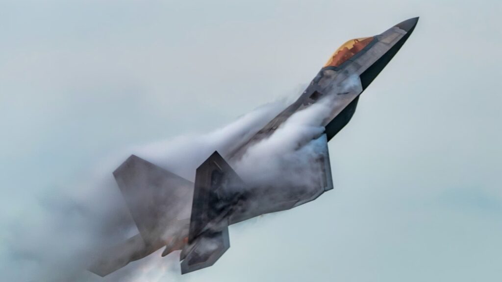 F-22 Raptor Stealth Fighter US Air Force.