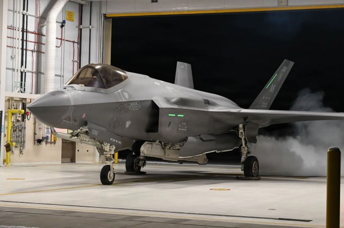 A U.S. Air Force F-35A fighter