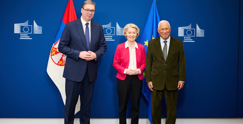 Fearful about oil sanctions Serbia Vucic seeks support from EU leaders