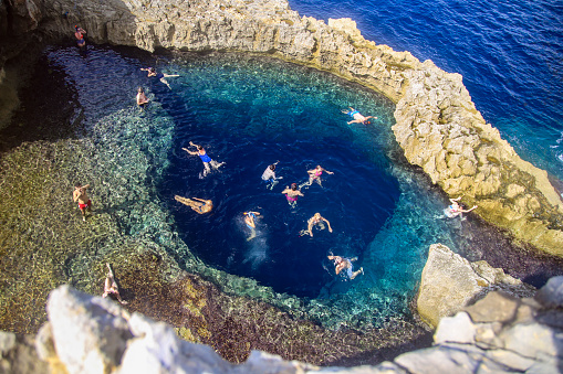 Blue Hole on Gozo