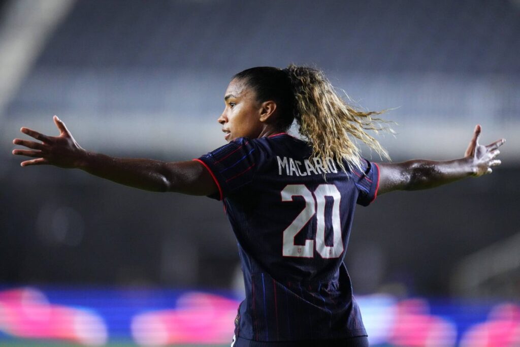 Catarina Macario scores again as USWNT shuts out Italy twice to end the year